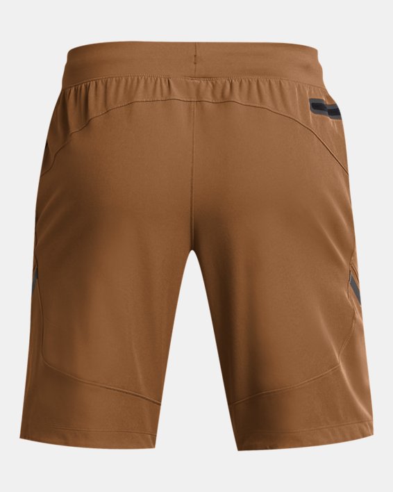 Men's UA Unstoppable Shorts in Brown image number 5